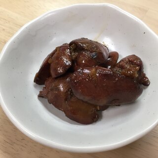 鶏肝の煮付け